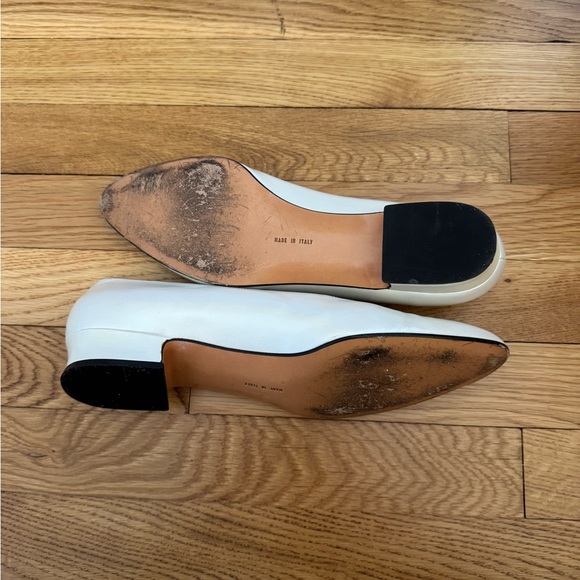 Ferragamo Women White Pumps size 9.5 - Picture 9 of 12